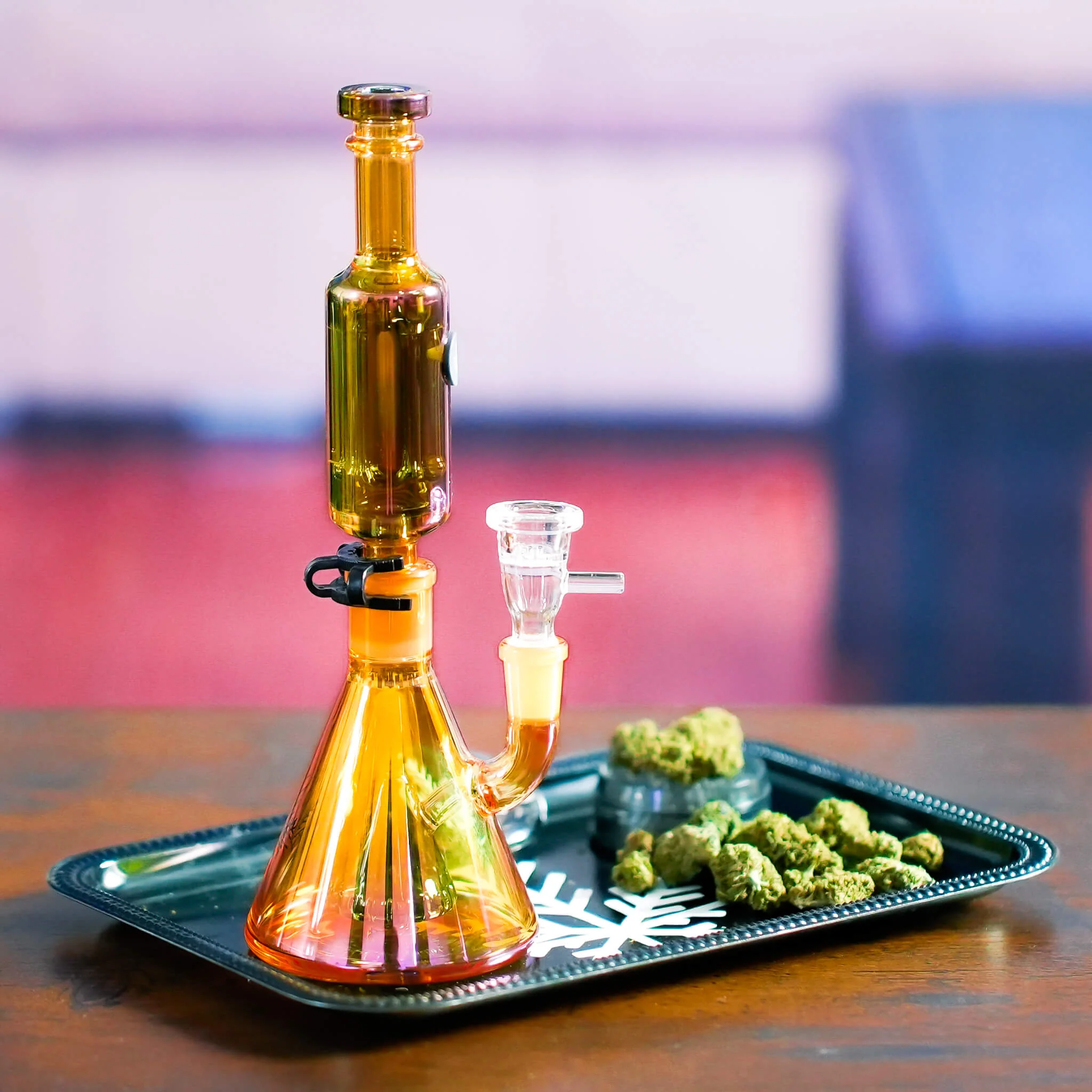 Iridescent Mini Bong Pro - Image 8
